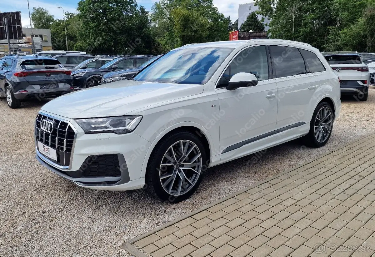 AUDI Q7 45 TDI MHEV S LINE QUATTRO TIPTRONIC / ODPOČET DPH
