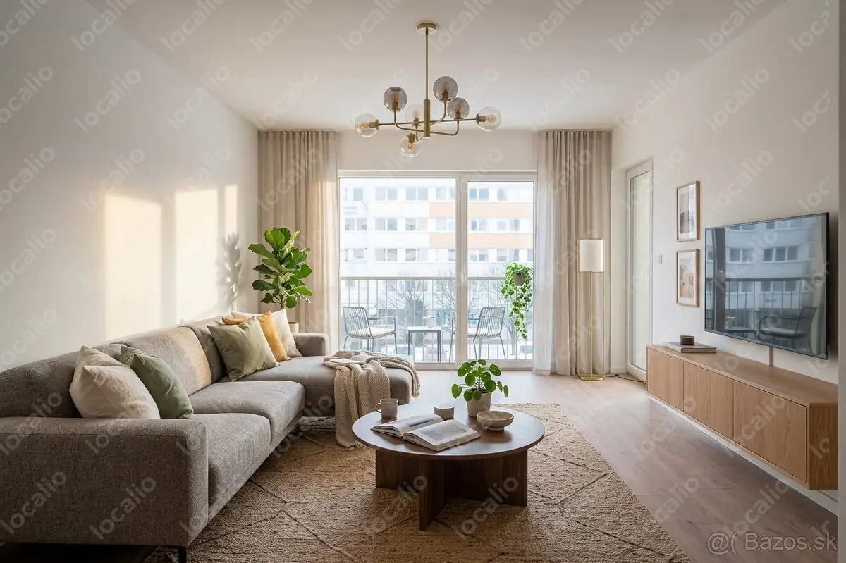 Nový 2-izbový byt s veľkou lodžiou v centre Martina, Cen