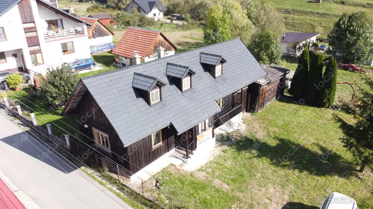Predaj rekreačný dom v štýle oravskej drevenice pri Orav