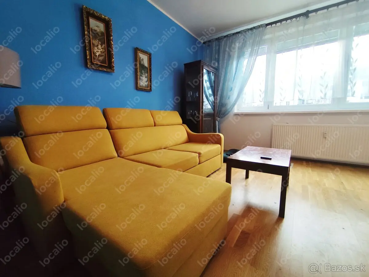 REZERVÁCIA ZNÍŽENÁ CENA Príjemný 2+1 izbový byt s p